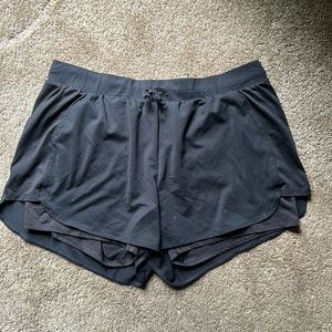 Black, Avia athletic shorts (large)